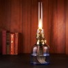 Kings County Tools 15.5in Glass Oil Lamp, Blue - 3 of 4