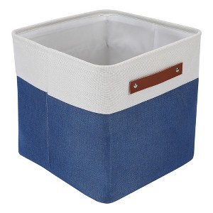 REGALWOVEN Fabric Collapsible Lightweight Open Storage Bins 11 x 11 x 11 Inch 3 Packs - 1 of 4