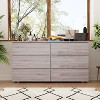 Hitow 6 Drawer Modern Chest of Drawers Dresser for Bedroom - 2 of 4