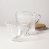 15oz Glass Tea Infuser Mug Clear - Hearth & Hand™ with Magnolia - 3 of 4