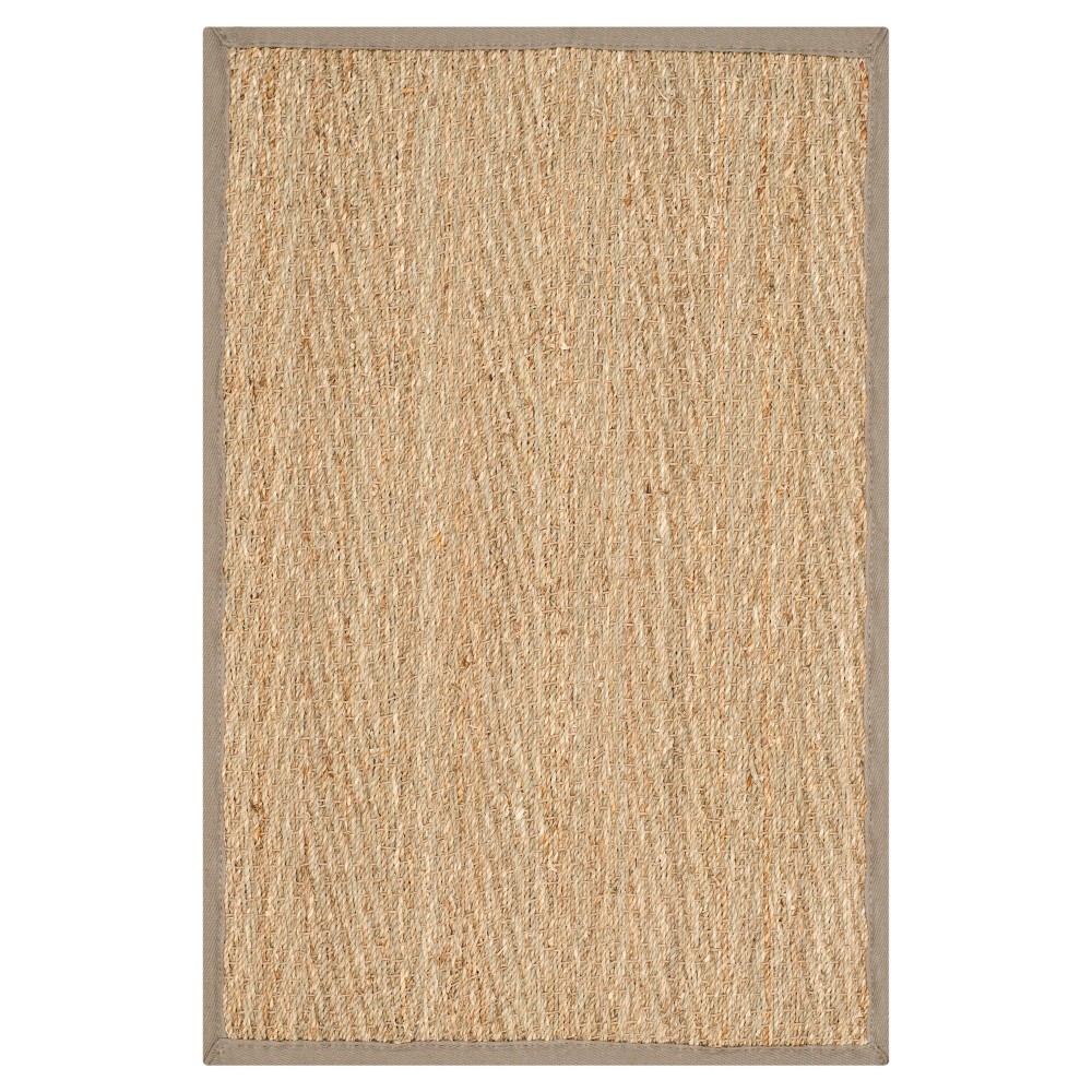 Natural Fiber Rug - Natural/Gray - (2'x3') - Safavieh