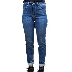 Women's High Rise Straight Jean - KanCan - 1 of 4