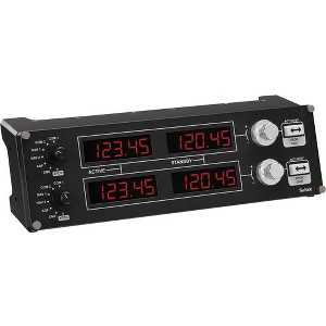 Saitek Flight Radio Panel Professional Simulation Radio Controller - Cable - USB - PC - Black - 1 of 4