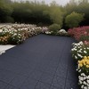 Stone Style 12" Patio Deck Tiles, DIY Module Interlocking Decking Tiles Floor Tile  Outdoor and Indoor - 4 of 4
