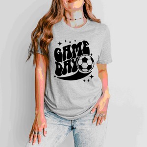 Simply Sage Market Soccer Game Day Sparkle Short Sleeve Tee - 1 of 4