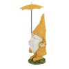Figurine 8.75 In Rainy Day Gnome Umbrella Boots Gnome Figurines - 3 of 3