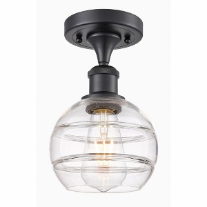 Rochester - 1 Light Semi-Flush Mount In Industrial Style-9.13 Inches Tall and 5.88 Inches Wide - 1 of 1