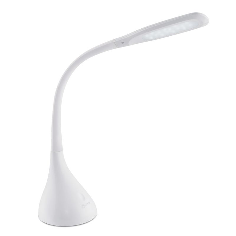 14&#34; Creative Curves Desk Desk Lamp White (Includes LED Light Bulb) - OttLite, 4 of 5