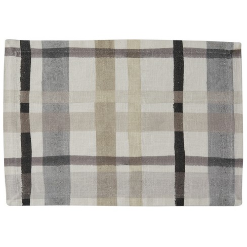 Split P Urban Plaid Printed Placemat Set of 4 - image 1 of 3