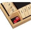 WE Games 4 Player Travel Shut The Box Board Game, 8.5 in. - 3 of 4