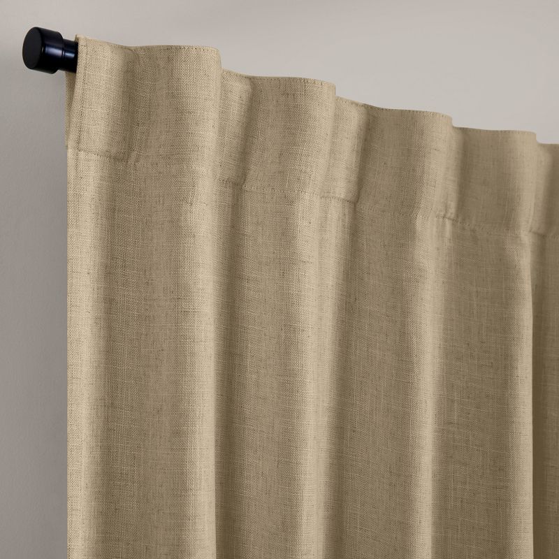 Harrow Solid Texture Blackout Single Window Curtain Panel - Elrene Home Fashions, 2 of 5