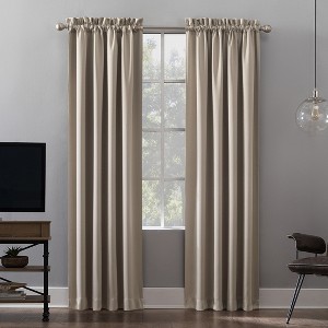 Sun Zero Blackout Oslo Theater Grade Rod Pocket Curtain Panel - 1 of 3