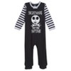 Disney Nightmare Before Christmas Jack Skellington Baby 2 Pack Zip Up Sleep N' Play Coveralls Newborn to Infant  - image 3 of 4