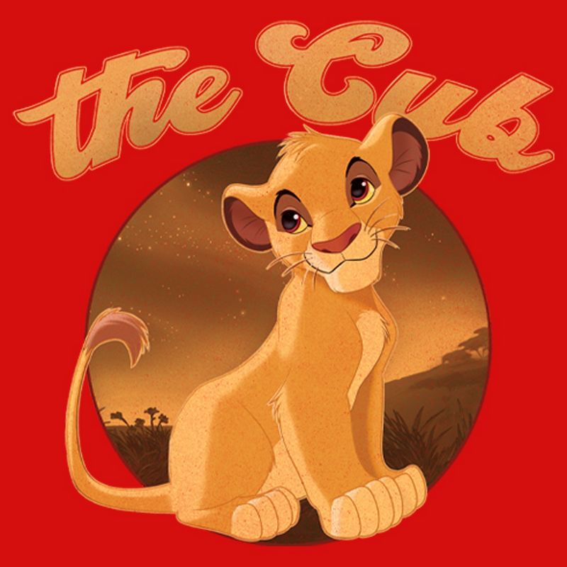 Girl's Lion King Simba The Cub T-Shirt, 2 of 6