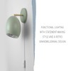 Molly 1-Light Plug-In or Hardwire Wall Sconce - Globe Electric - 4 of 4