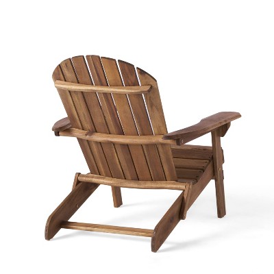 Hanlee Folding Wood Adirondack Chair - Christopher Knight Home, 5 of 11