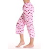 Just Love 100% Cotton Women's Capri Pajama Pants Sleepwear - Comfortable and Stylish - 2 of 3