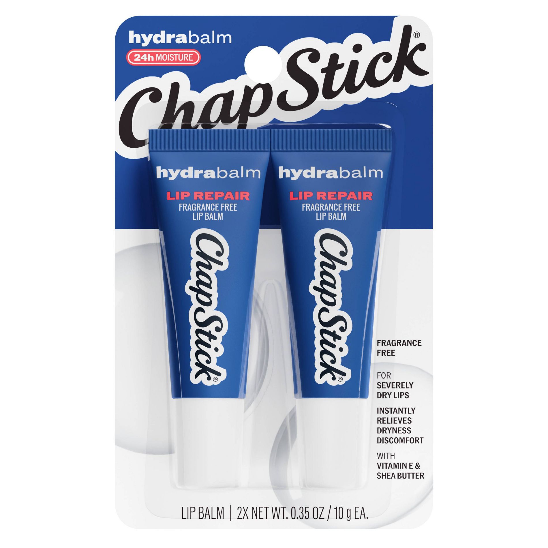 Chapstick Hydrabalm Lip Repair Balm - 0.70 fl oz/2ct