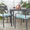 Kensington Garden 2pc 18" Square Outdoor Chair Pad - 2 of 4