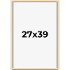 PosterPalooza | Classic Modern Yellow Picture Frame - UV Acrylic, Foam Board Backing, Hanging Hardware - 2 of 4