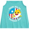 - Baby Shark - From Sea to Shining Sea Graphic Sleeveless Aline Dress - 2 of 4