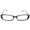 Jones New York J719 Designer Acetate Eye Glasses Frame in Brown Stripe/Demo Lens 134mm Frame/51mm Lens Width - 3 of 4