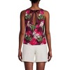 Lands' End Women's Lightweight Jersey Blouson Vneck Tank - 3 of 3