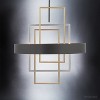 Urban Ambiance Luxury Modern Chandelier,  26" x 24",  Midnight Black Finish, UHP2782 - 3 of 4