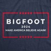 Womens Bigfoot 2024 Funny T Shirts Sarcastic Sasquatch Graphic Tee For Ladies - Crazy Dog Women's T Shirt - 2 of 4