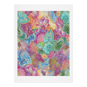 Deny Designs Stephanie Corfee Flourish Allover Art Print 8" x 10": Matte Finish, Botanical Theme, Unframed Paper - 1 of 1