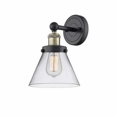 Cone - 1 Light Wall Sconce In Industrial Style-11.5 Inches Tall and 7.75 Inches Wide
