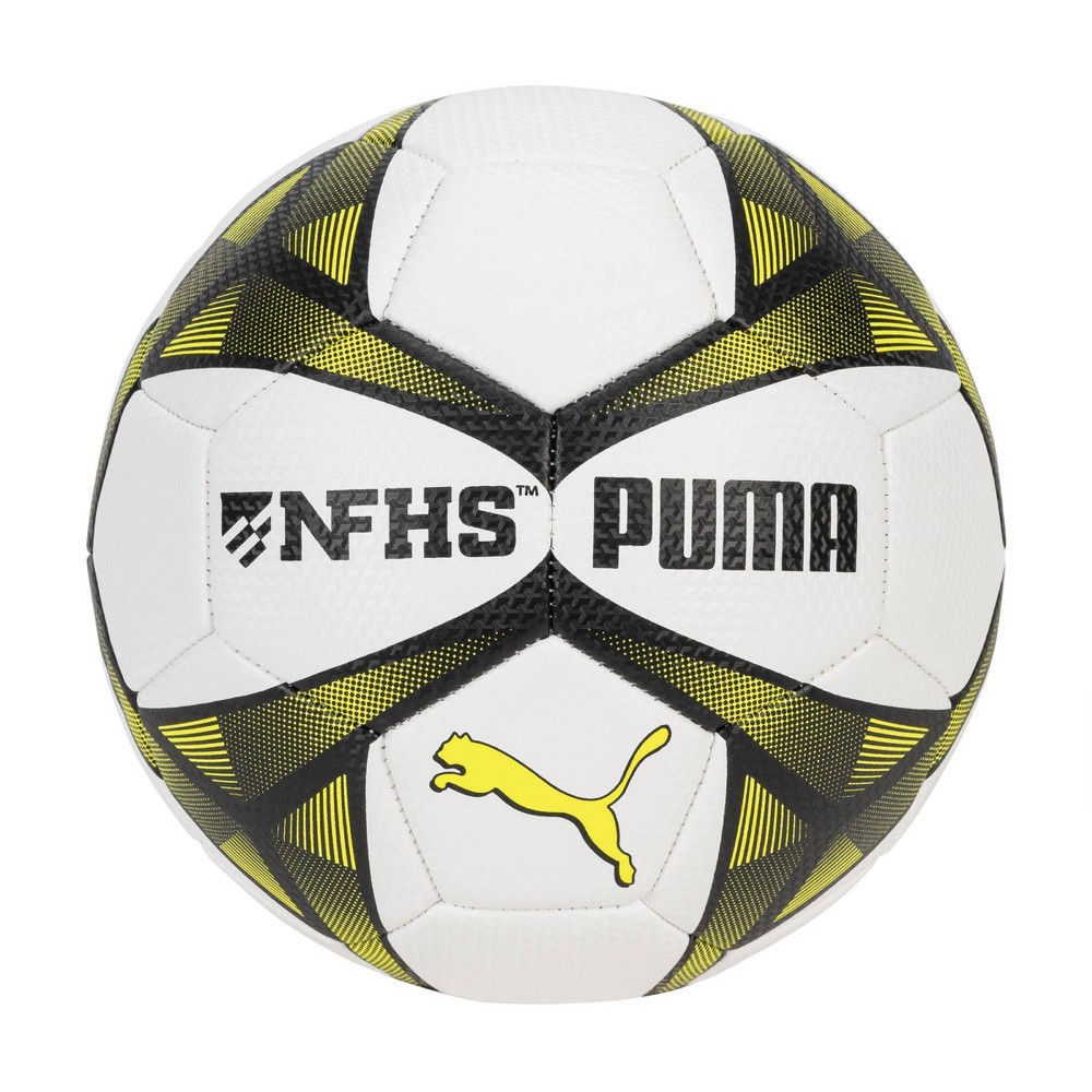 Puma Vector Size 5 NFHS Soccer Ball - White/Yellow
