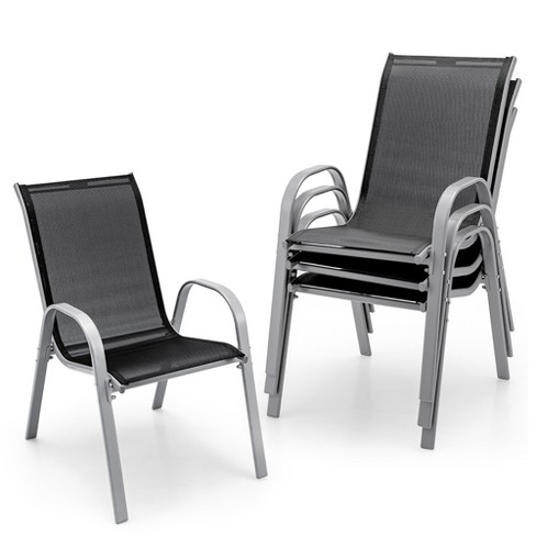 Four discount patio chairs