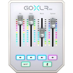 TC Helicon GoXLR Mini USB Streaming Mixer with USB/Audio Interface