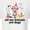 Women's - Disney - Cats & Dogs Cropped Graphic T-Shirt - 2 of 4