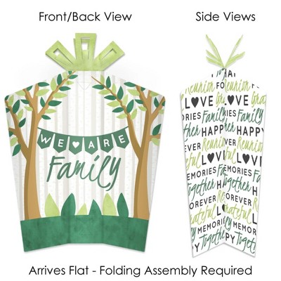 Family Tree Reunion - Fold & Flare Cardstock Centerpieces, 10-Pack