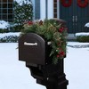Northlight 36" Pre-lit Decorated Pine Cone and Berries Artificial Christmas Mailbox Swag - 2 of 4