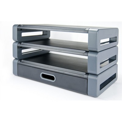 Deluxe Monitor/printer Stand W/smart Device Slot/drawer : Target