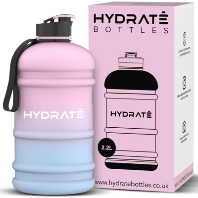 Image of HYDRATE 74oz Jug Half Gallon Water Bottle, XL, Cotton Candy