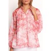 Petal and Pup Marni Top - Pink Floral S - 4 of 4