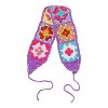 John Bead Granny Square Headband Floral Crochet DIY Kit for Beginners - 3 of 4