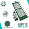 Sorbus 51 Inch Acupressure Mat, Pillow & Carry Bag Set - Helps with Stress, Back & Neck Pain - Great for Muscle Relaxation, Sciatica, & Meditation - 2 of 4