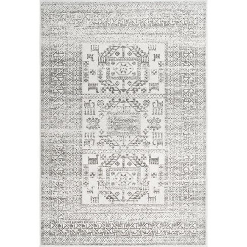 5'x7'5" Rectangle Loomed Area Rug Gray - Nuloom : Target