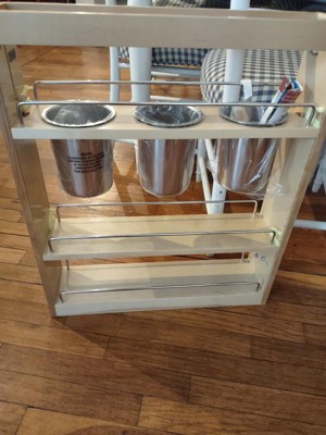 Pull Out 8'' Utensil Organizer