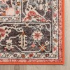 Well Woven Kings Court Zazzu Multi Red Non-Slip Rubber Backed Oriental Medallion Rug - Hallway, Entryway & Kitchen -Machine-Washable - 4 of 4