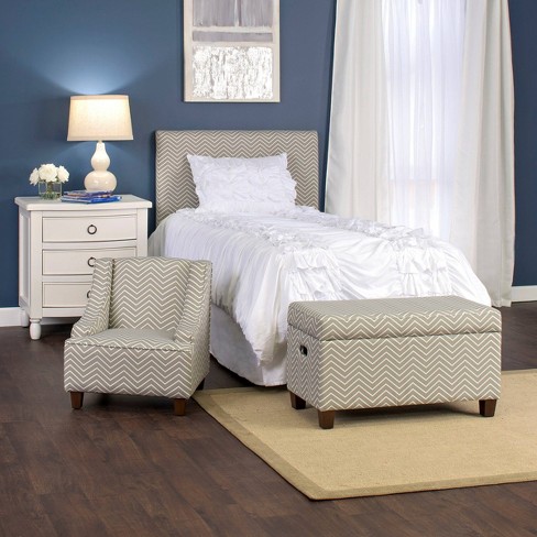 Kids Cameron Juvenile Swoop Arm Accent Chair Homepop Target