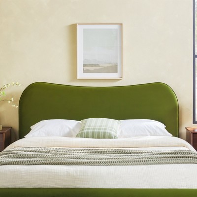 Walker Edison Chantelle Upholstered Bed - Thumbnail 3
