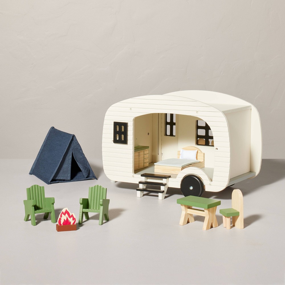 Photos - Doll Accessories Toy Doll Camper with Accessories - Hearth & Hand™ with Magnolia