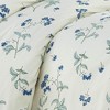 Southshore Fine Living Myosotis Scorpiodes 300 TC 100% Cotton Sateen Duvet Cover Set with Shams - 4 of 4