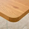 NicBex Dining Table for 4 Morden 66.9" Dining Table Dining Room Table with Acrylic Legs and MDF Top for Dining Room - 3 of 4
